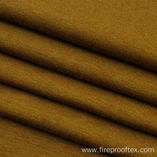 Fireproof Olive Green Acrylic Knitted Fabric for Sweaters